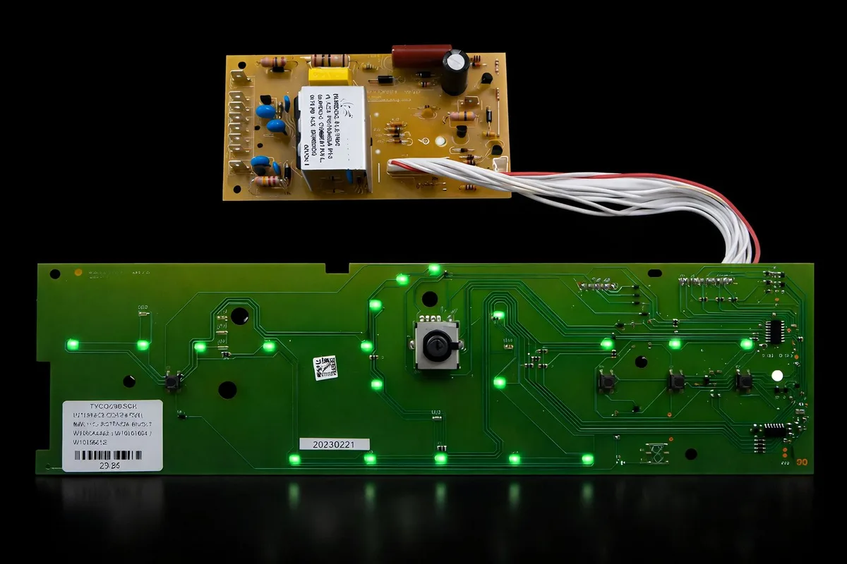 Reparo de placa eletrônica de lavadora